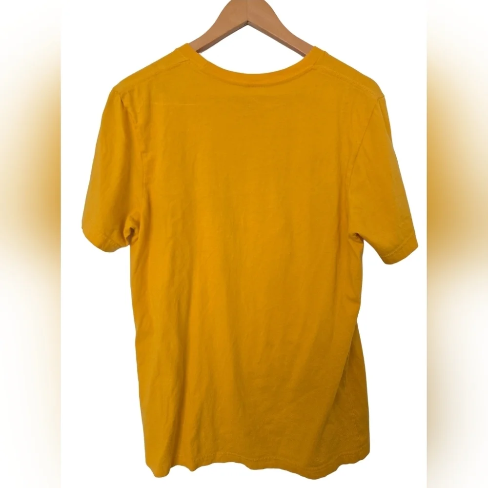 Disney Stitch Yellow Graphic T-Shirt Size Large - Picture 2 of 3